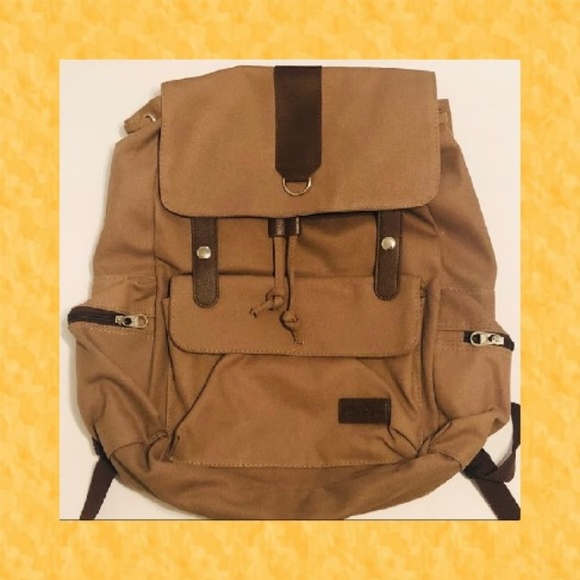 bella russo canvas backpack
